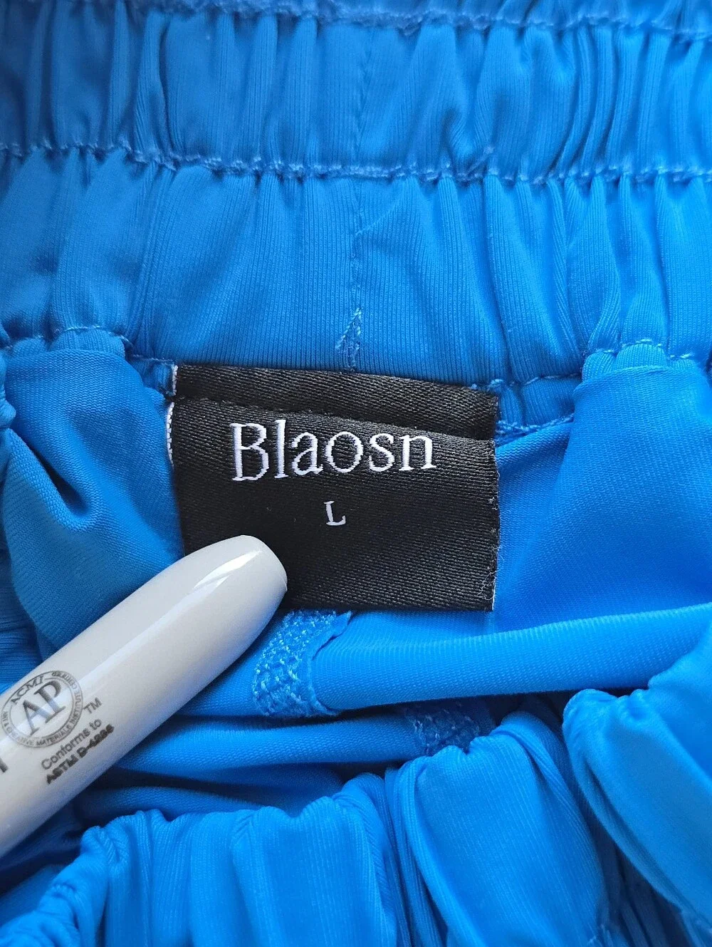 Blaosyn Blue Athletic High Waist Mini Skort Like New L